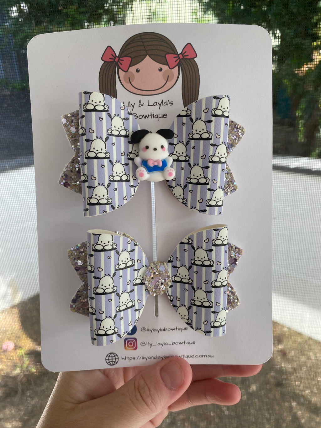 Pochacco Pigtail Set